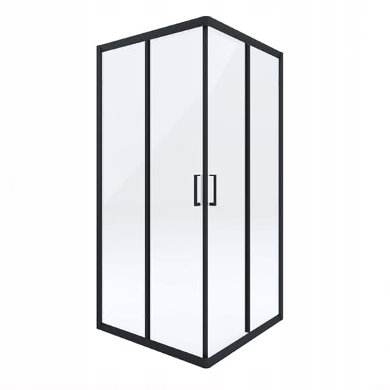 Sprchový kút - Štvorcová sprchová kabína, 80 cm, sklo FUNKIA Deante
