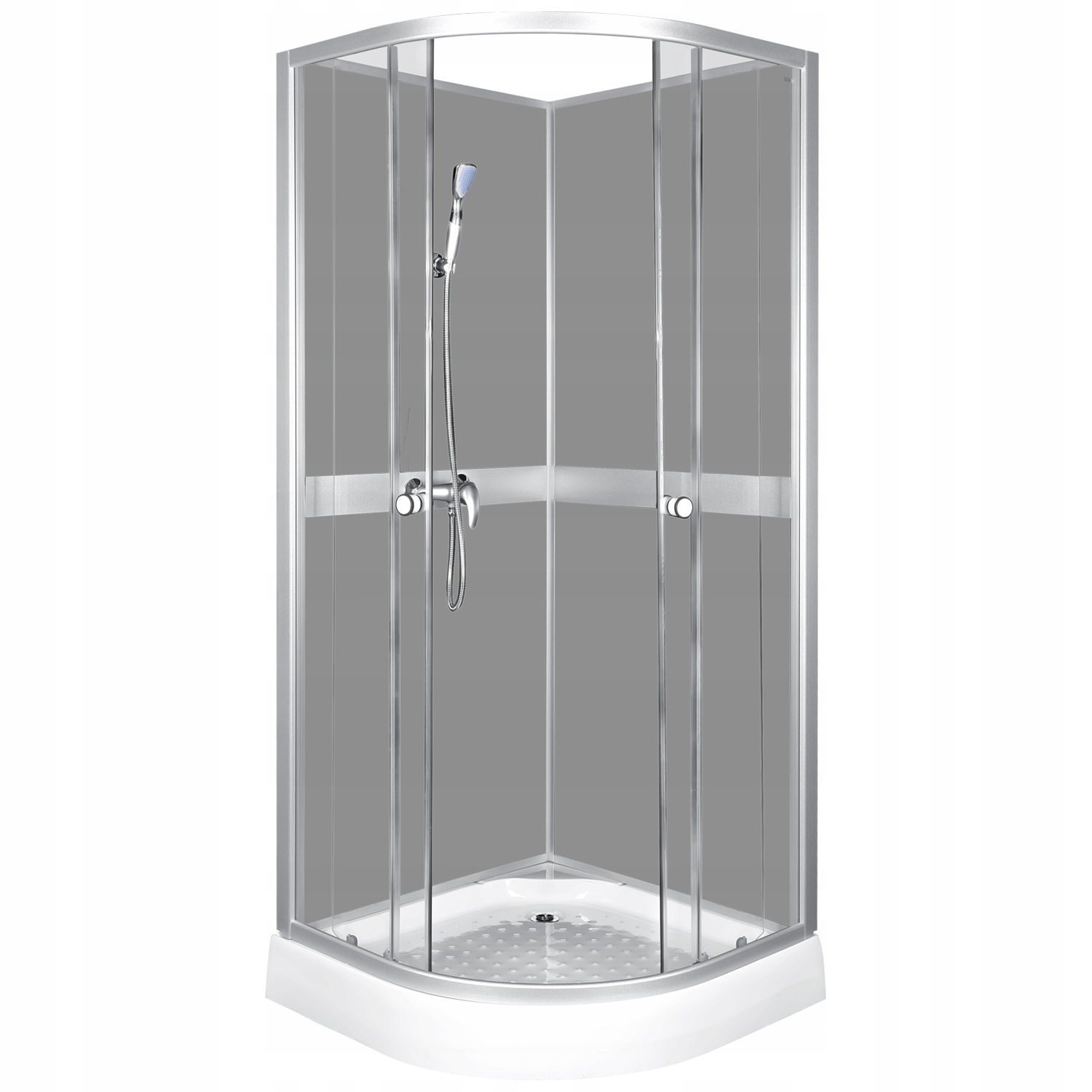 Sprchový kút - 4-STENOVÁ SPRCHOVÁ KABÍNA BEZ HYDRO 80x80