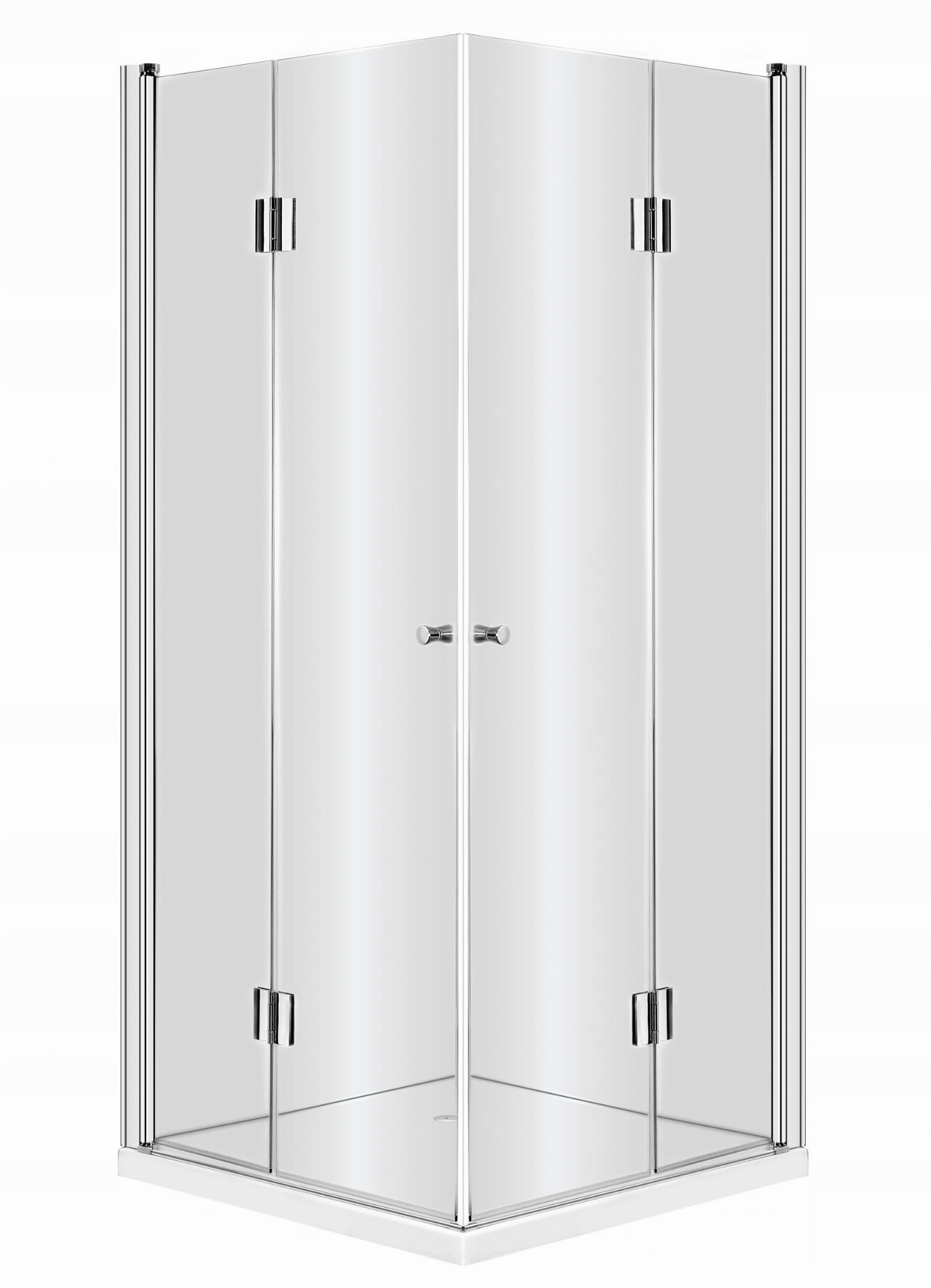 Sprchový kút - Štvorcový sprchovací kút 80 cm KERRIA Deante
