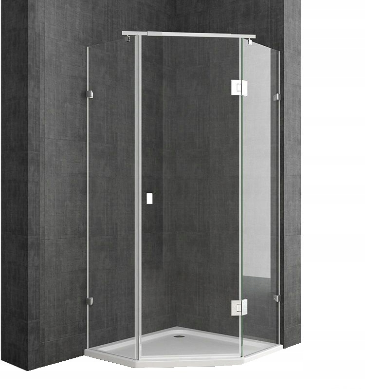 Sprchový kút - Päťuholníková sklopná kabína G350 90x90cm