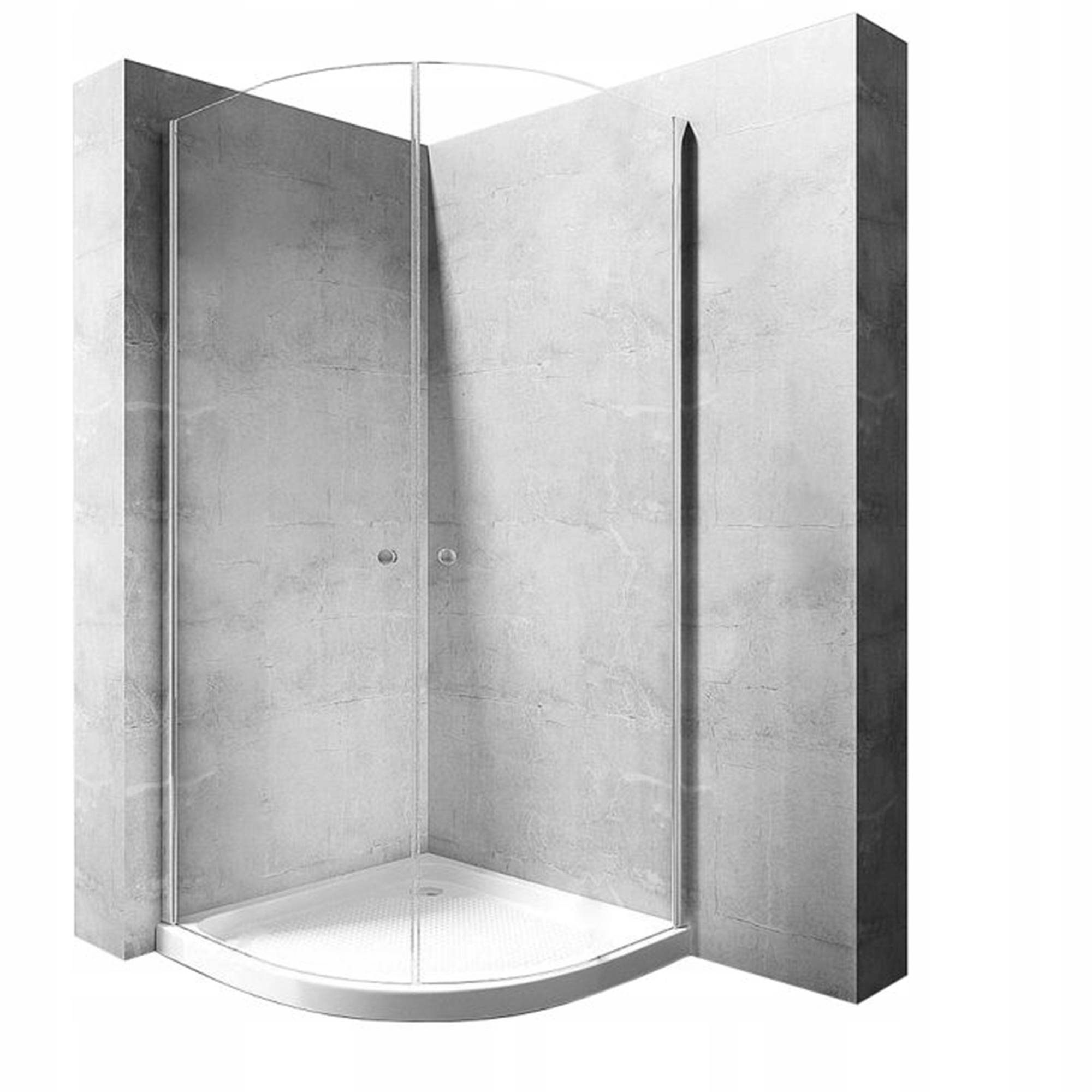 Sprchový kút - SPRCHOVÝ SKLÁRENIA REA ROUND SPACE N2 90