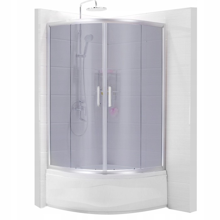 Sprchový kút - Sprchovací kút COSTA 80x80 + Sprchová vanička