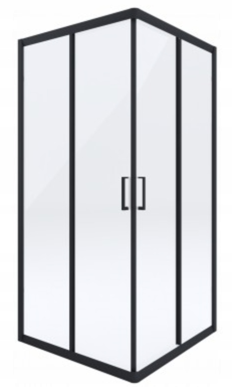 Sprchový kút - Deante KYC N41K KABÍNA FUNKIA NERO 90X90 SQUARE