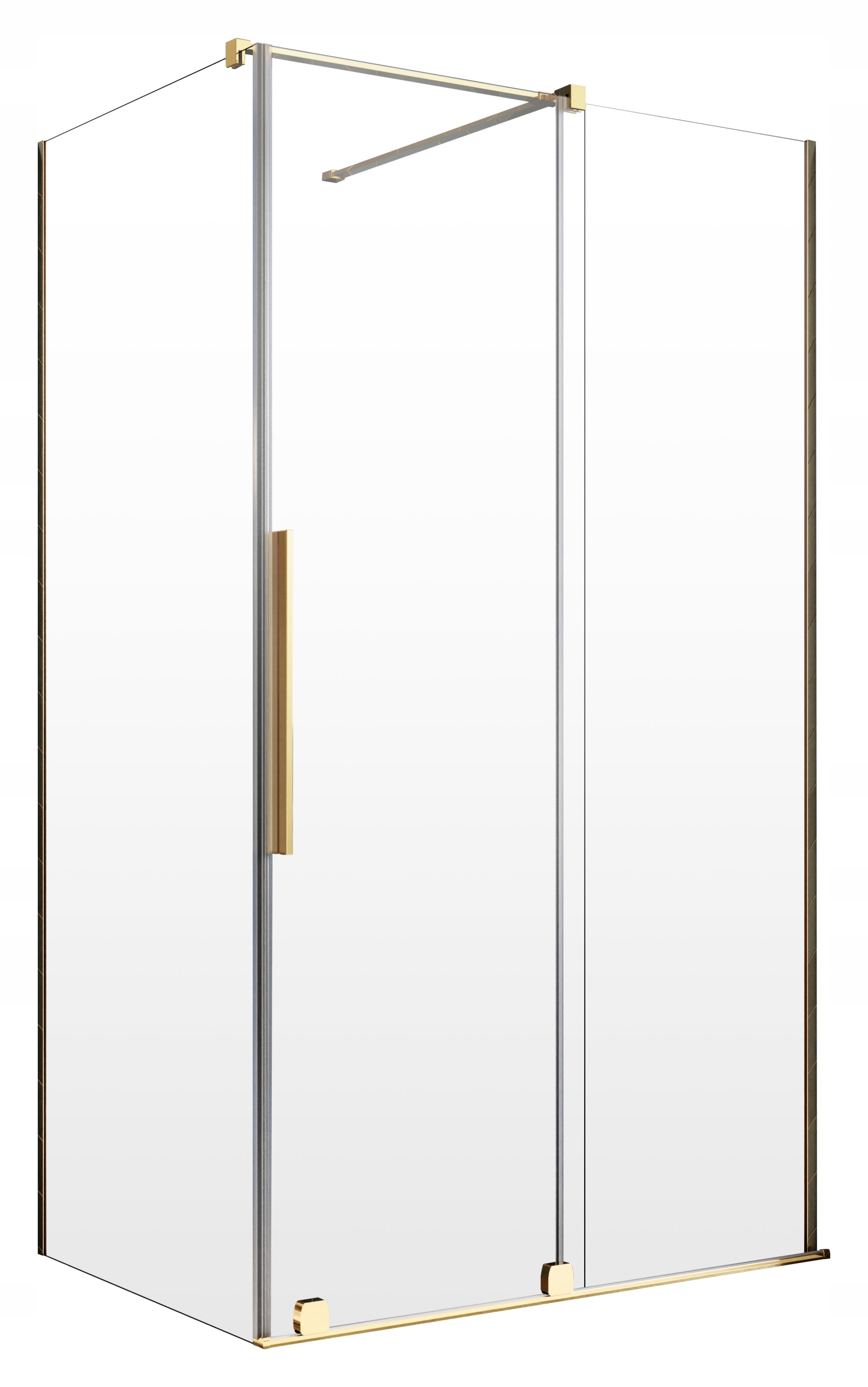 Sprchový kút - Zlatá kabína Furo KDJ GOLD 90 (dvere) x70 RADAWAY