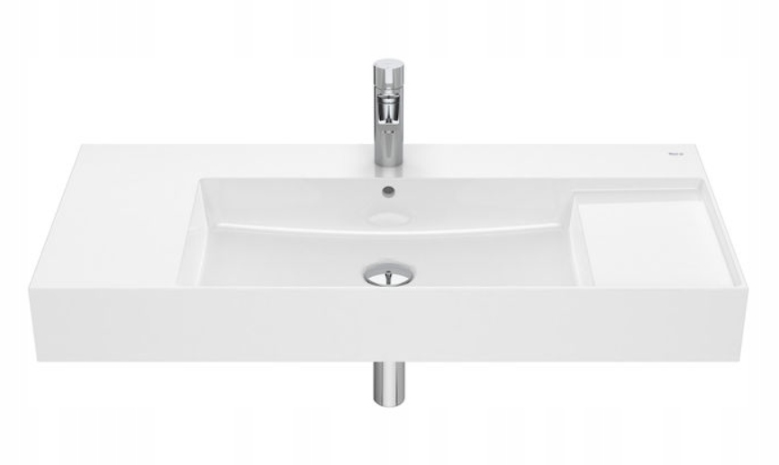 Umývadlo -  ROCA INSPIRA WALL WASHBASIN 100x49 cm BIELA