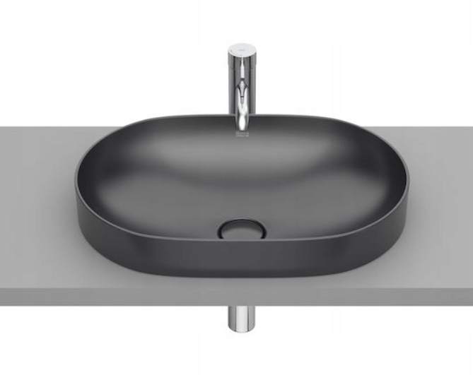 Umývadlo - ROCA INSPIRA Umyvadlo na dosku CounterTop 55x37 cm ONYX