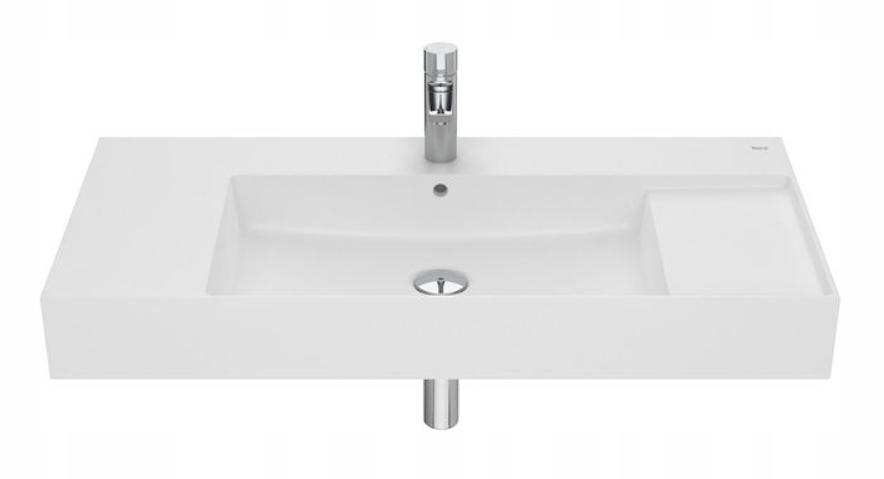 Umývadlo - ROCA INSPIRA WALL WASHBASIN 100x49 cm BIELY MAT