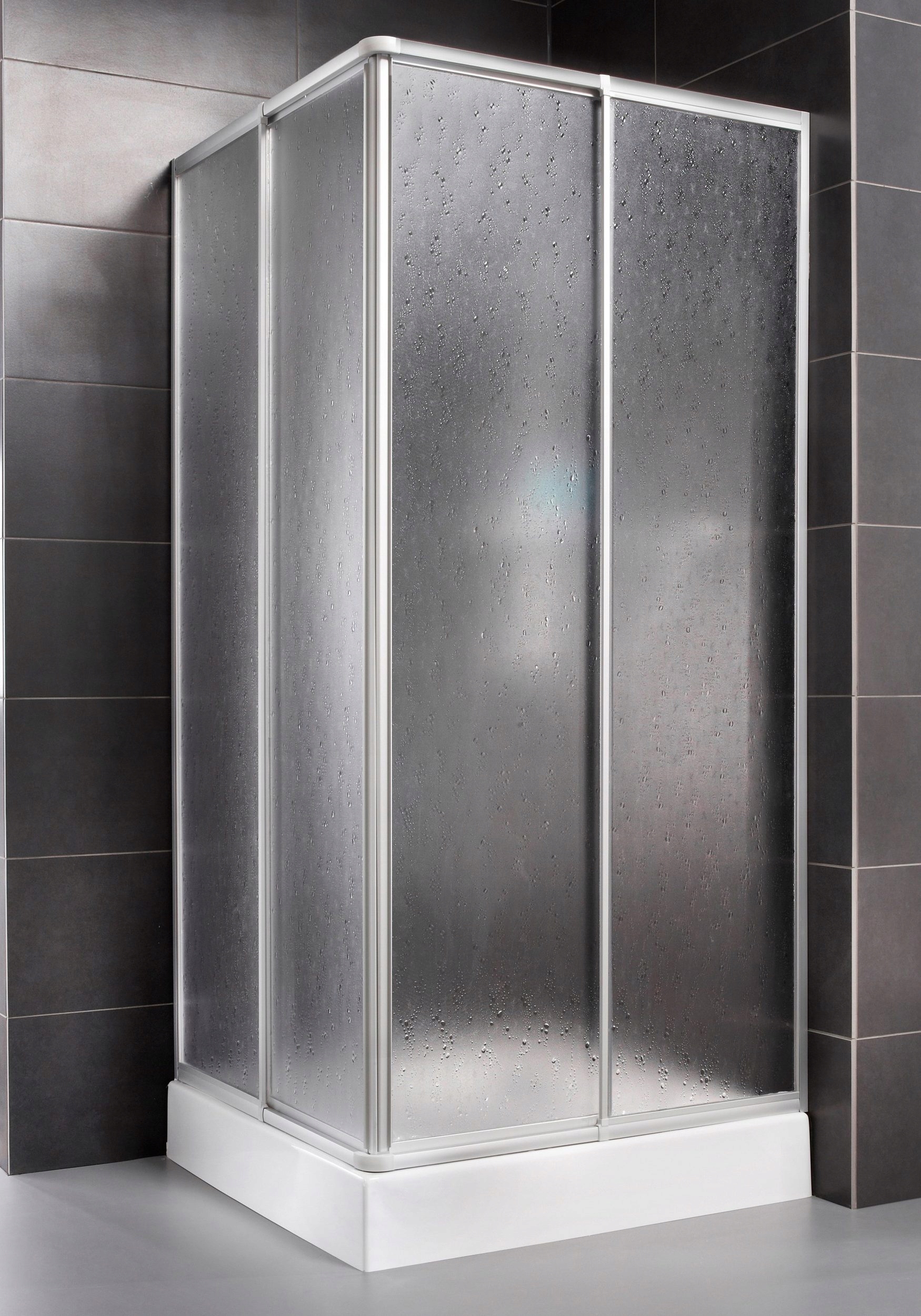 Sprchový kút - Štvorcová sprchová kabína 90 x 90 výška 180 plexisklo