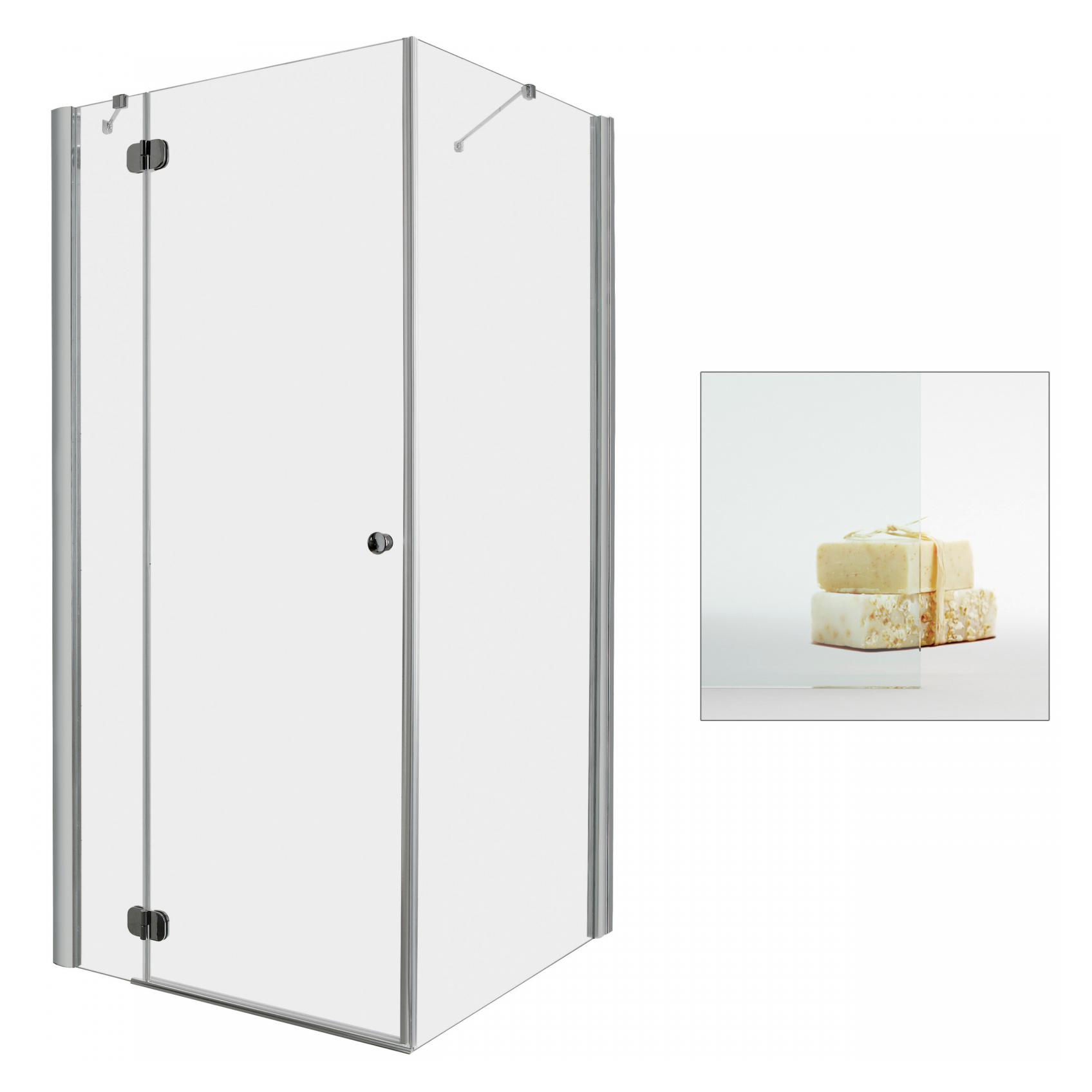 Sprchový kút - Kabína RADAWAY Torrent KDJ 90x75 L priehľadná