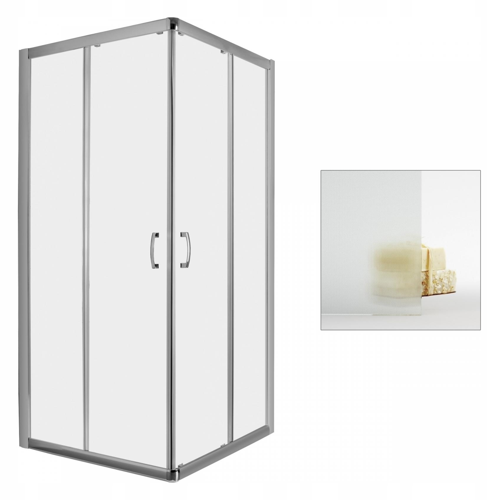 Sprchový kút - Tkanina RADAWAY Premium Plus C 1900 80 x 80