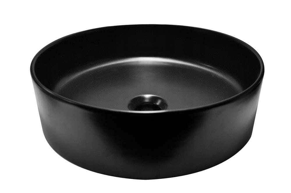 Umývadlo -  Umývadlo na dosku z keramiky 40 cm matná čierna LINK