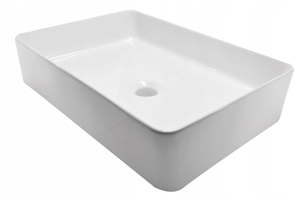 Umývadlo -  Umývadlo na dosku z keramiky 50 x 35cm biele LINK