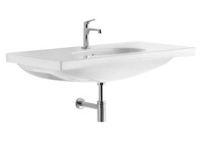 Umývadlo - KOLESO OVUM CITTERIO 110 cm umývadlo, 1 otvor L41110