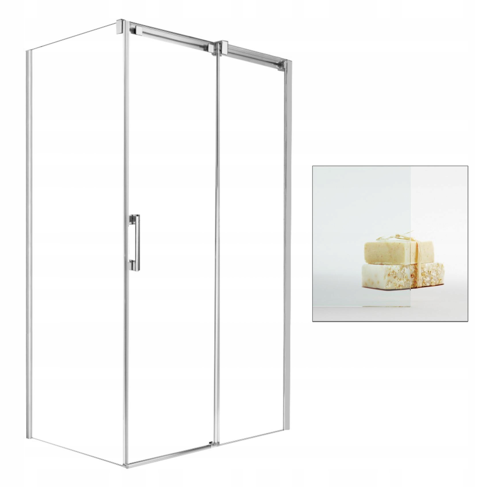 Sprchový kút - Sprchová kabína RADAWAY Espera KDJ 120x70 P čistá