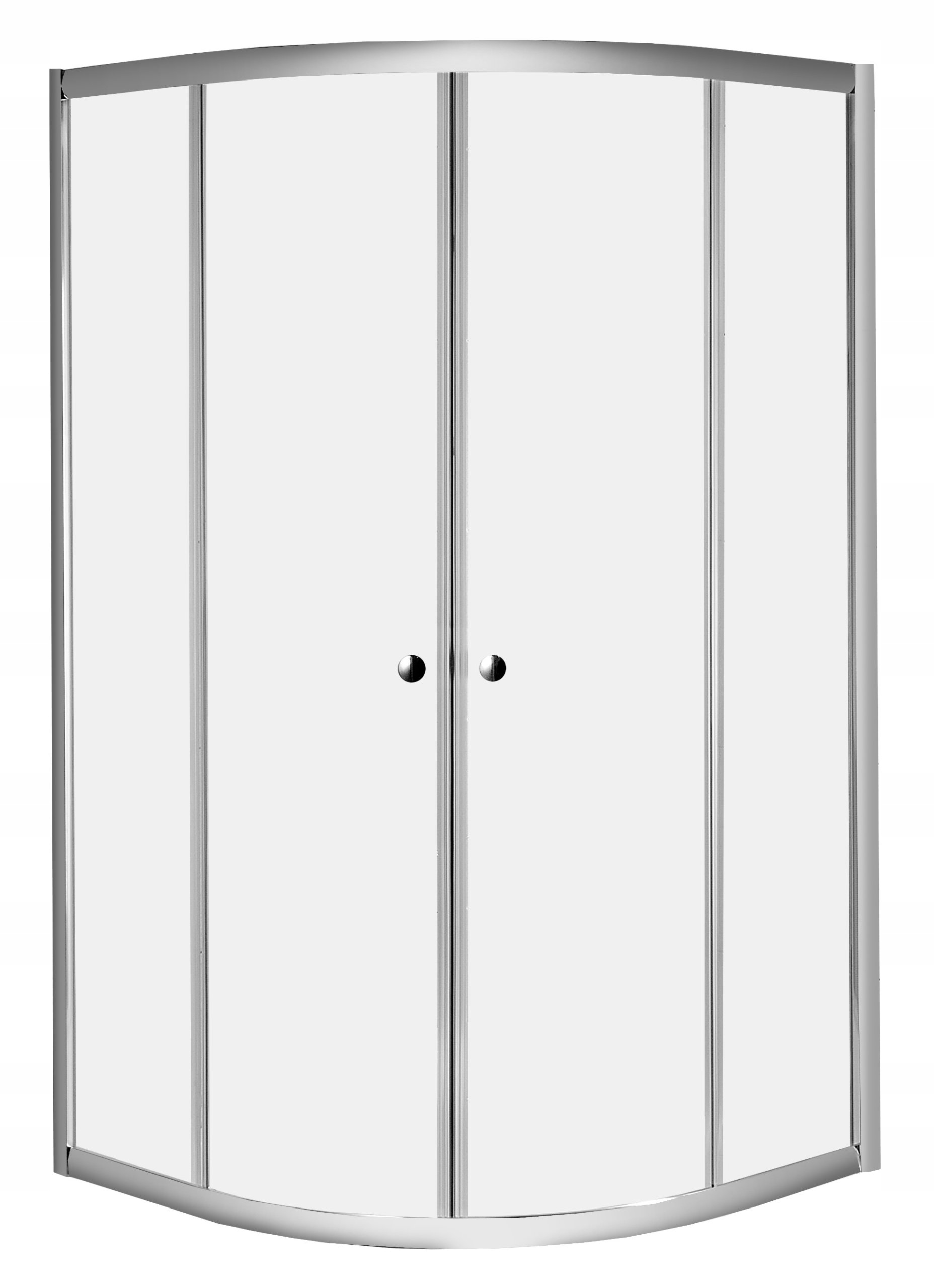 Sprchový kút - Klasický Polkruhový sprchovací kút 80x80x170 RADAWAY