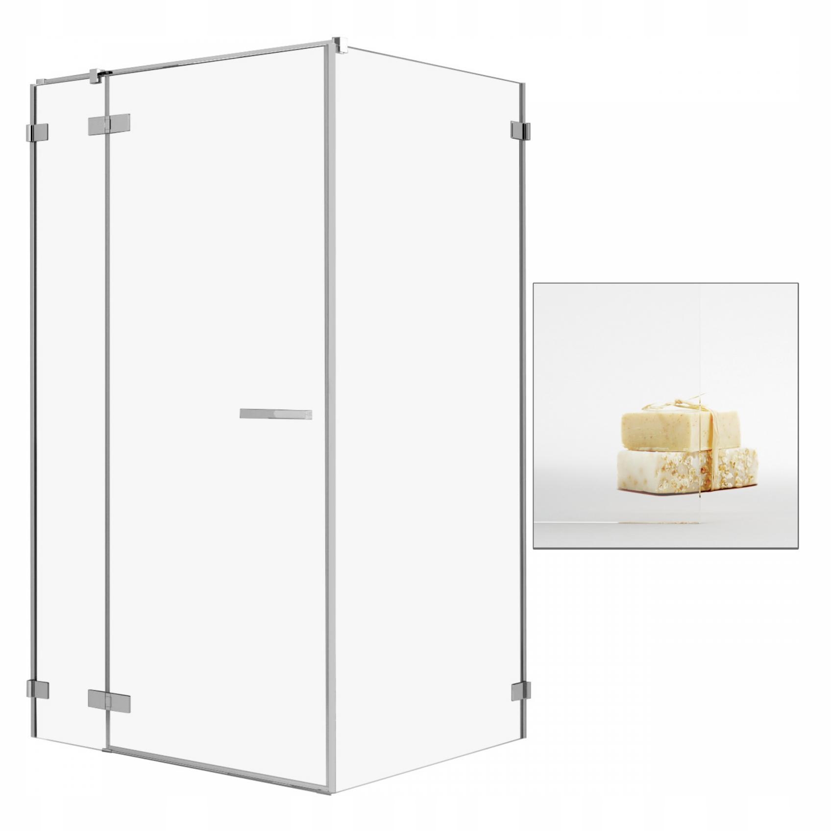 Sprchový kút - Sprchový kút Arta KDJ II 100x75 L UltraClear