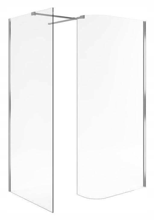 Sprchový kút - Walk-in VÝKONNÝ sprchový kút Vidoq 120 x 85