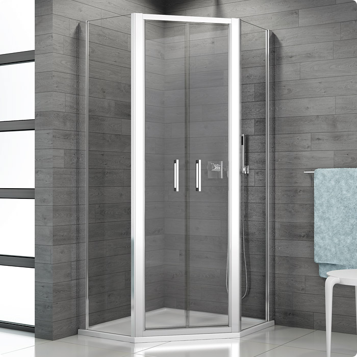 Sprchový kút - SANSWISS RONAL TOP-LINE PENTAGONÁLNA KABÍNA 90x90