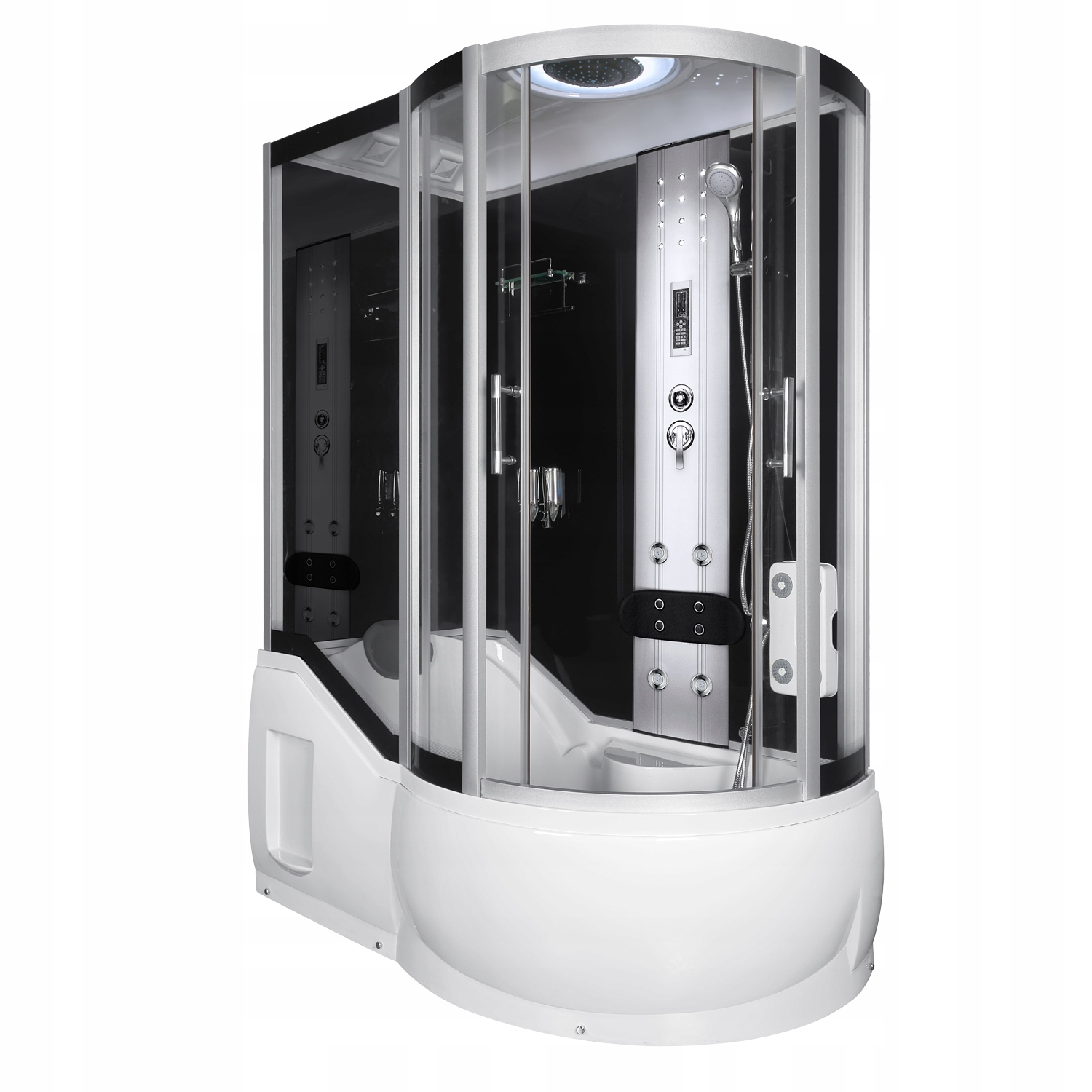 Hydromasážna sprchová babína - Hydromasážna sprchová kabína 151x85 vľavo