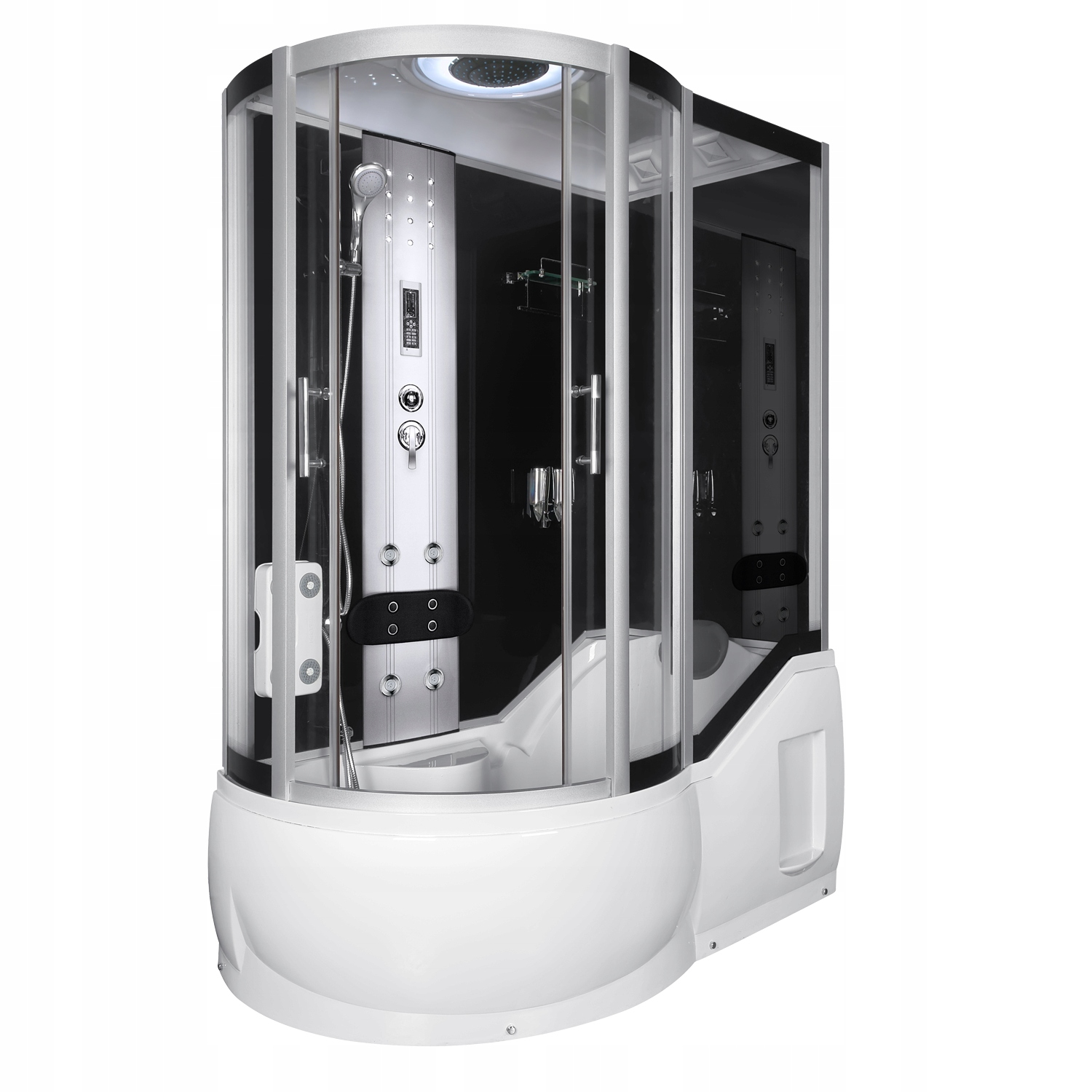 Hydromasážna sprchová babína - SPRCHOVÁ KABÍNA S HYDROMASÁŽOU 151x85x217 SPRÁVNA