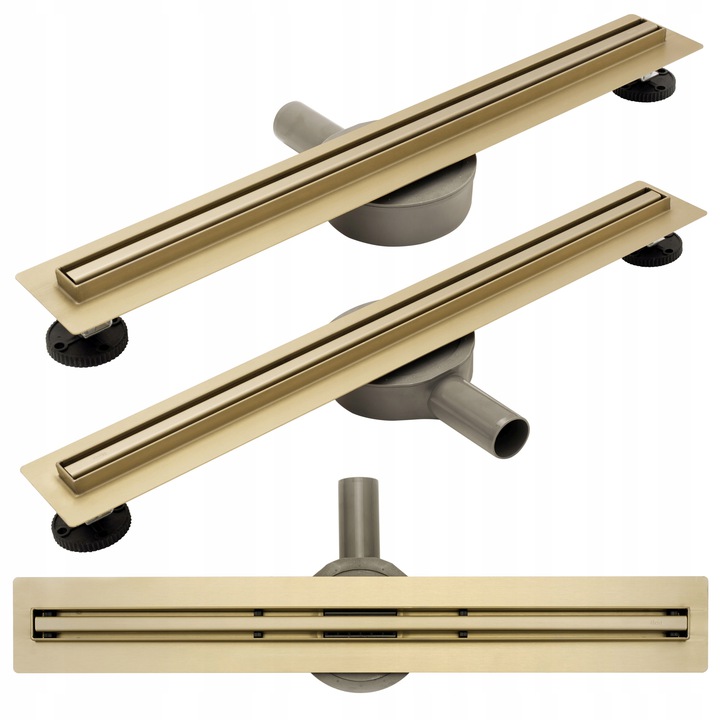 Sprchový žľab - Gold Drain Slim Pro 80 Rea lineárne odvodnenie
