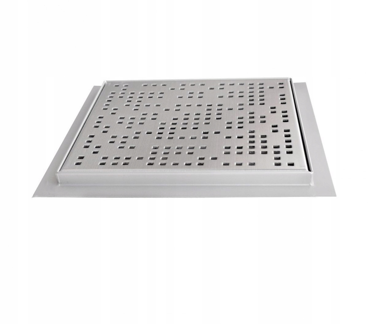 Sprchový žľab - Výtokový rošt 25x25, vrátane sifónu