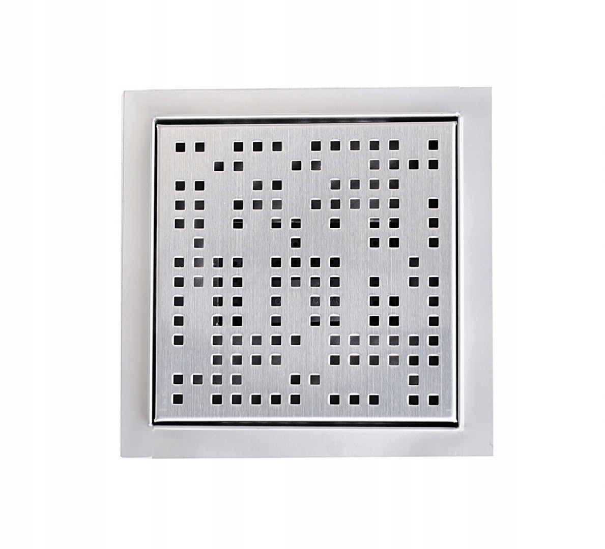 Sprchový žľab - ODPAD ODPADOVÝCH RÚR 20cm x 20cm nehrdzavejúca oceľ