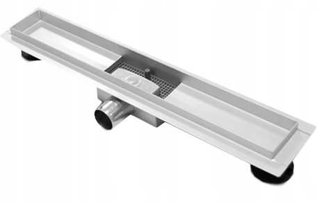 Sprchový žľab - ODVODNENIE PRE OBKLADY 80 cm golierová sifónová podložka
