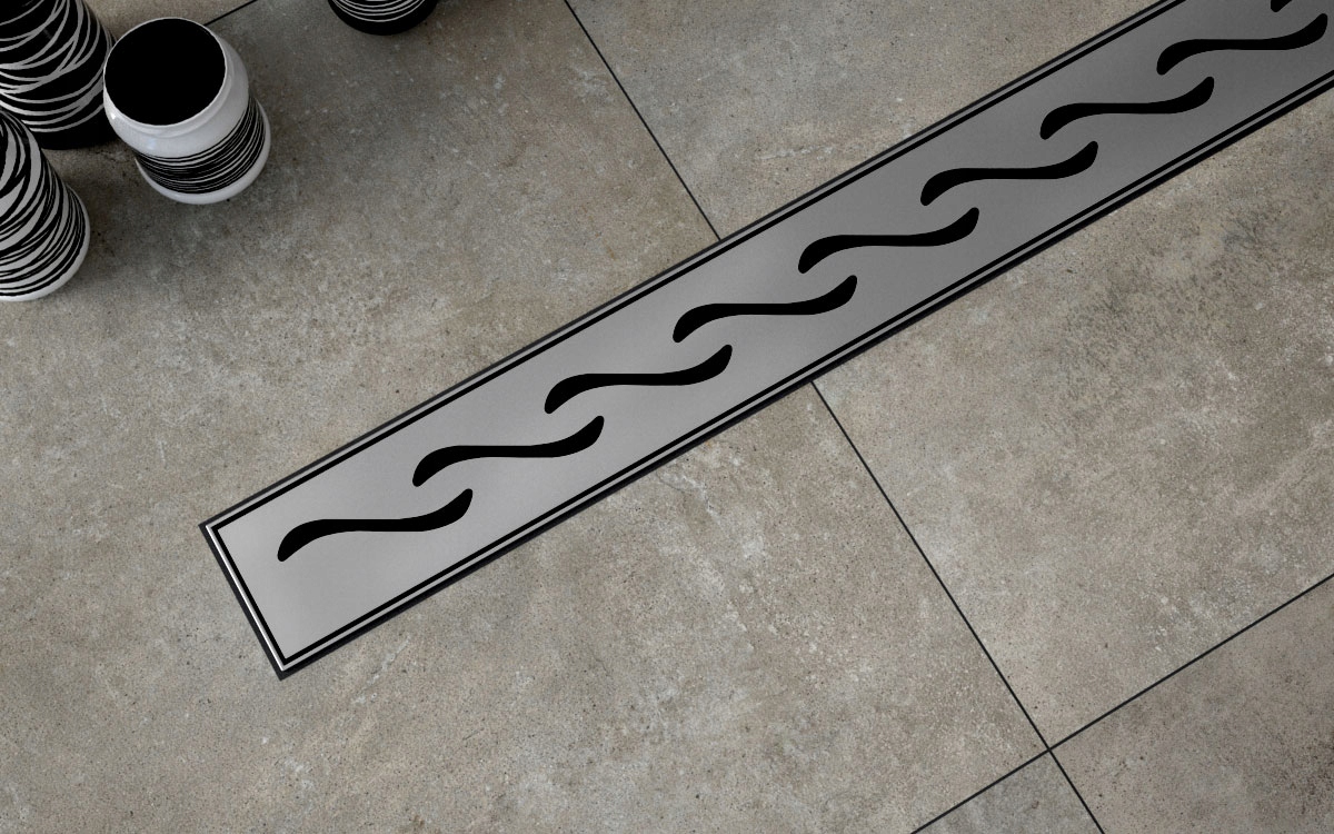 Sprchový žľab - LINEÁRNY ODPAD Sanitline Orient 90cm