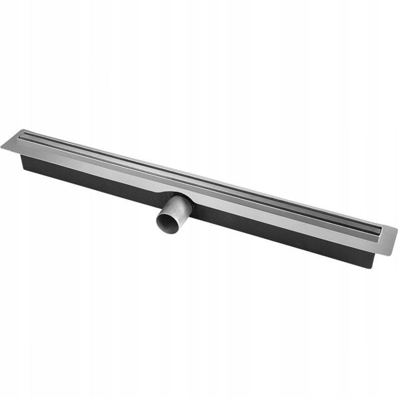 Sprchový žľab - LINEÁRNY ODTOK 80 CM ÚZKY ROŠT LAVEO SLIM OCEĽ