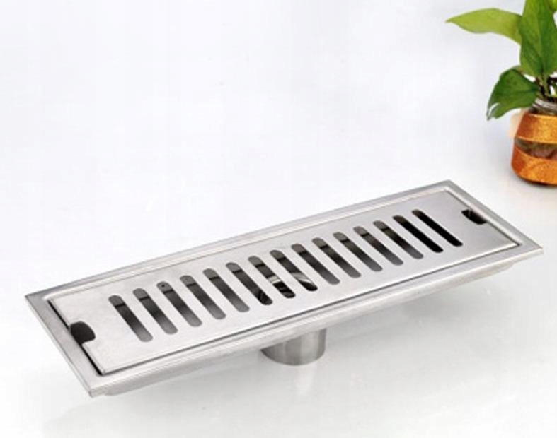 Sprchový žľab - [Lf66009-30cm priemer] Oceľová odtoková sprcha