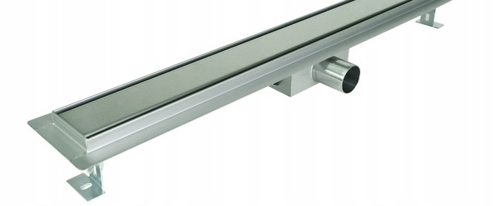Sprchový žľab - Lineárny odtok 100 cm oceľová výplň