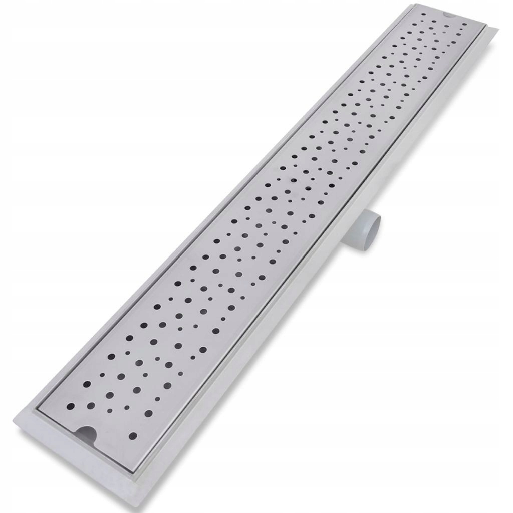 Sprchový žľab - OCEĽOVÁ LINEÁRNA VYPÚŠŤACIA GRIL 830x140mm