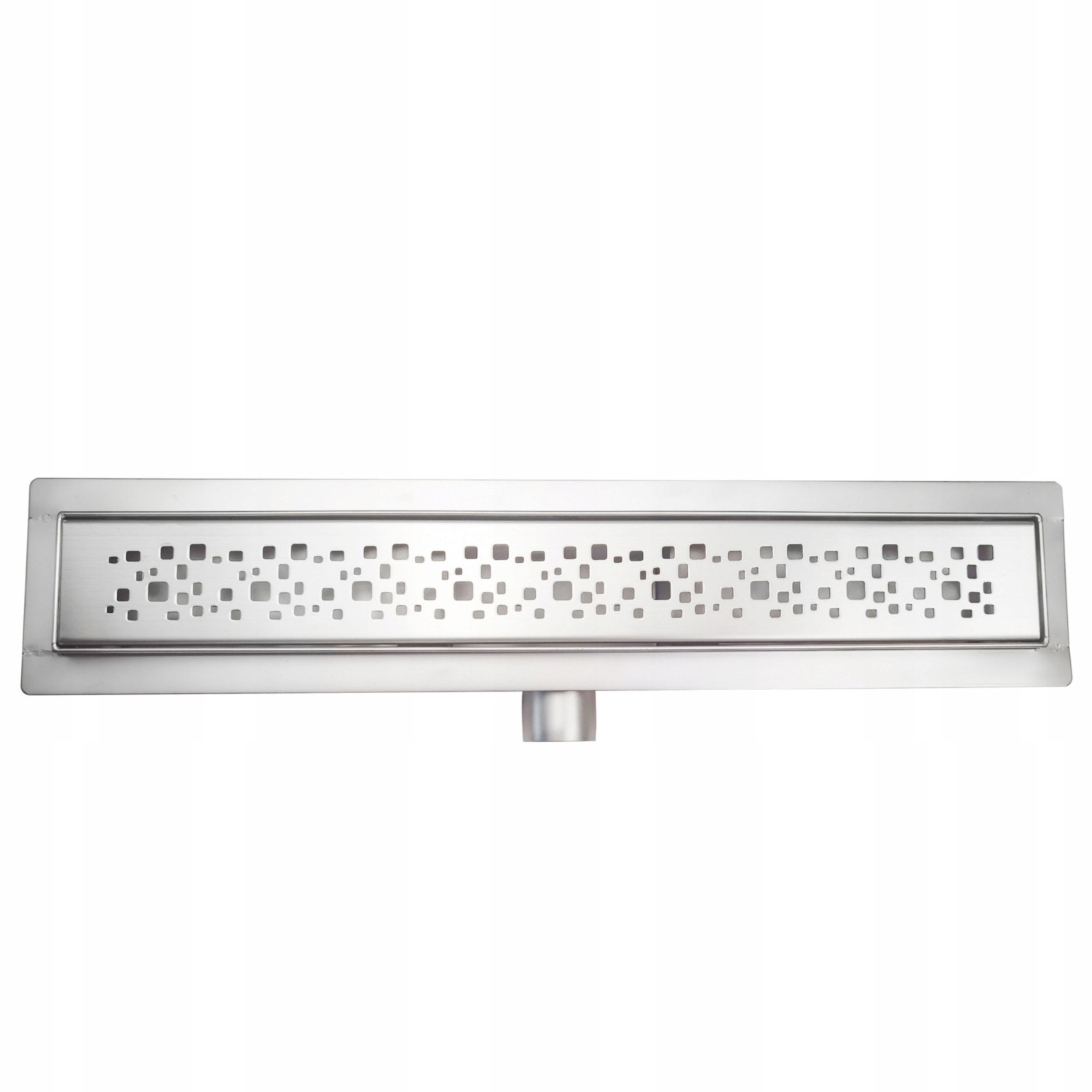 Sprchový žľab - Hranatý kúpeľňový lineárny odtok 60cm