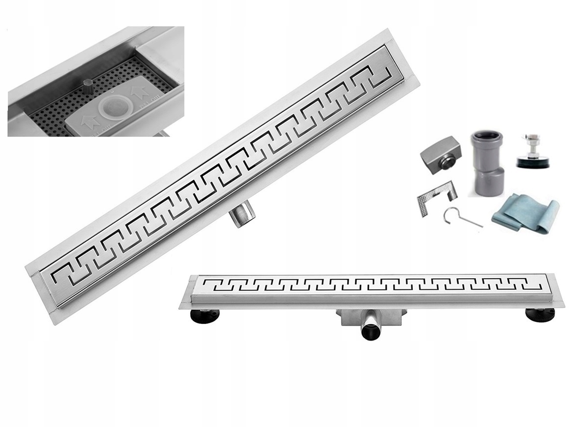 Sprchový žľab - LINEÁRNY ODVOD M03-GRÉCKA 100 CM 15 ROKOV ZÁRUKA