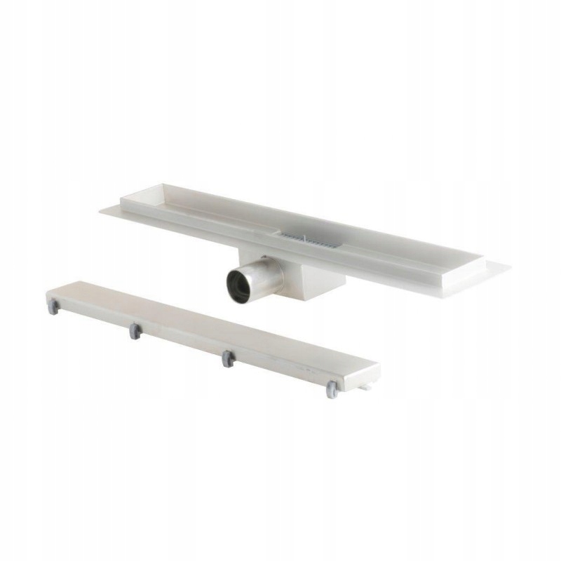Sprchový žľab - Elegantný 600 lineárny odtok - nerezový rošt