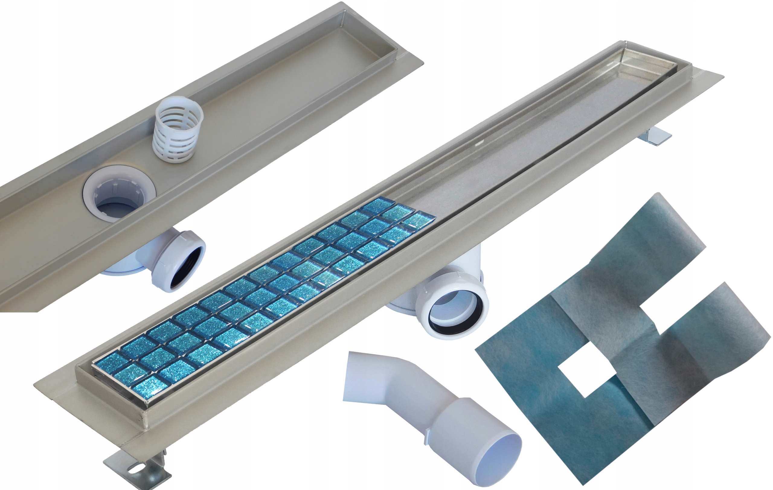Sprchový žľab - ODVOD LINEÁRNEHO PODLAHY 60CM SPRCHOVÝ VYPÚŠŤAČ 10 ROKOV