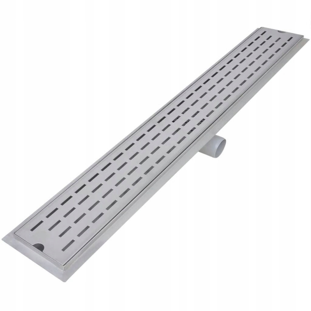 Sprchový žľab - OCEĽOVÁ LINEÁRNA ODVODŇOVACIA GRIL 1030x140mm