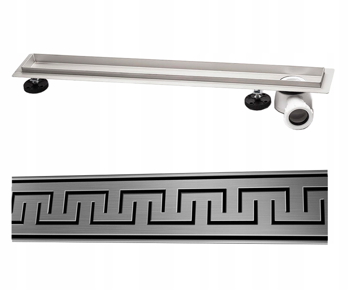 Sprchový žľab - ROHOVÝ LINEÁRNY ODTOK 70 cm s krytom