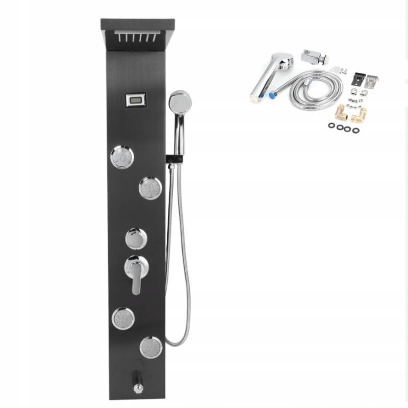 Sprchový panel - kúpeľňový LED sprchový panel Set