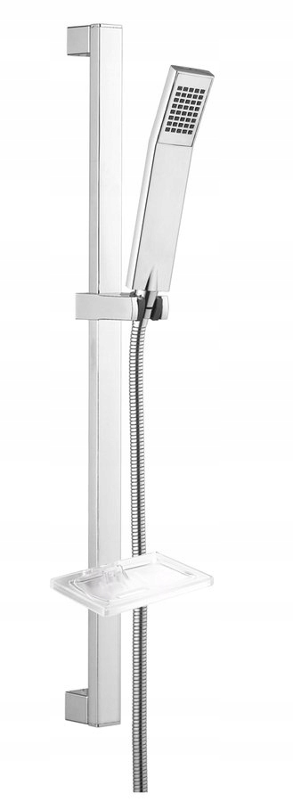 Sprchový panel - Sprchová sada KATY s miskou na mydlo 680 mm, chróm