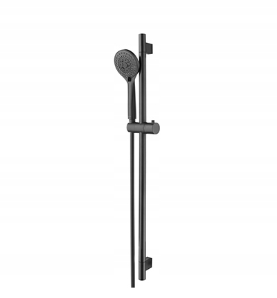 Sprchový panel -  Posuvná sprchová sada 82,5cm 5-funkčná ČIERNA