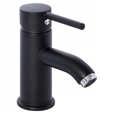 Umyvadlová batéria - Mia Sensea Matt Black Basin Mixer