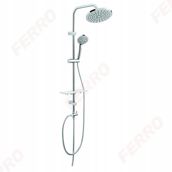 Sprchový panel - SPRCHOVÁ SADA FERRO RONDO CHROMOVÁ SPRCHOVÁ SADA