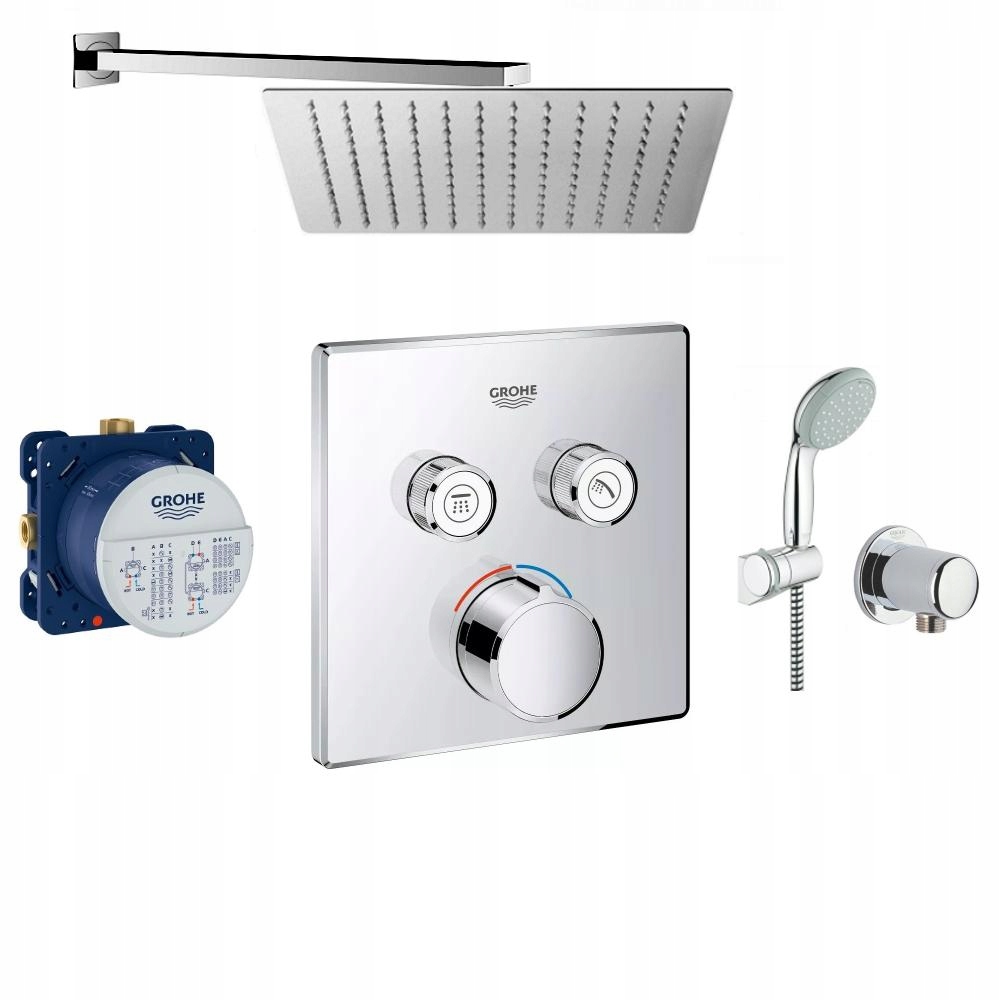 Sprchový panel -  Sprchová sada Grohe SmartControl, podomietková
