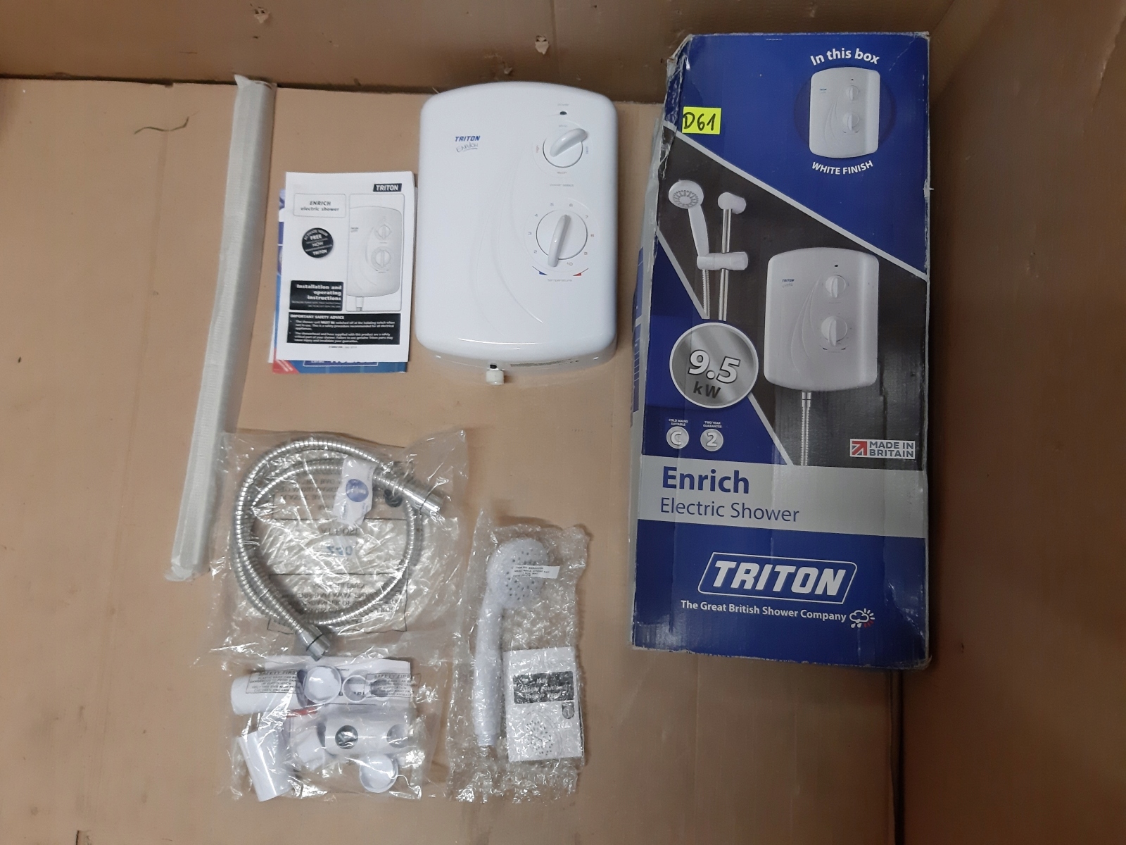 Sprchový panel -  Ohrievač vody TRITON Enrich 9,5kW