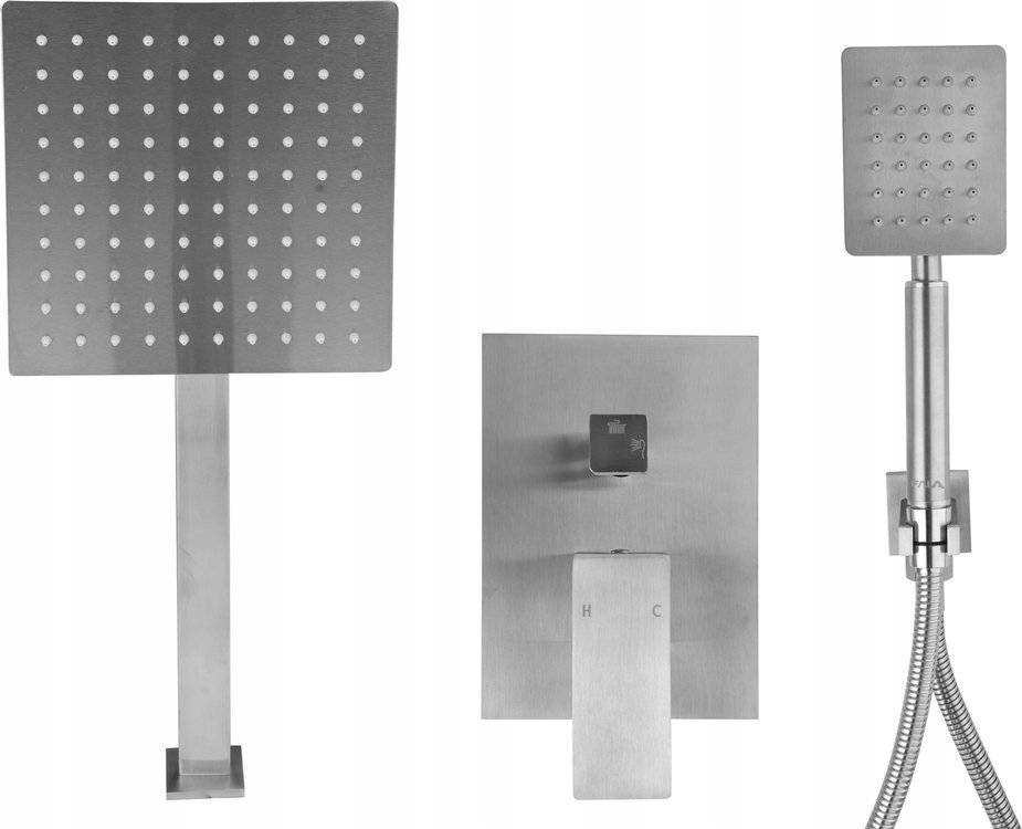 Sprchový panel - OCEĽOVÝ SPRCHOVANÝ SPRCHOVÝ SYSTÉM S 75871