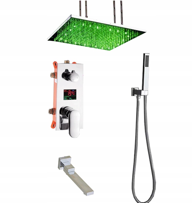 Sprchový panel - SADA DISPLEJOVEJ LED SPRCHY 50 CM