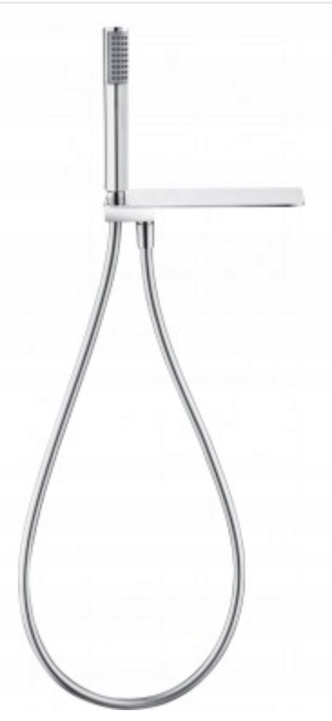 Sprchový panel - Deante NAC 056K CASCADA CHROME SHELF ANGLE CONNECTION