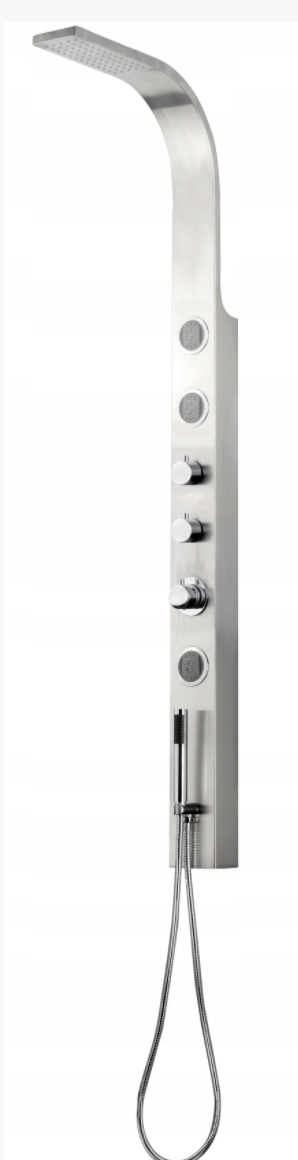 Sprchový panel -  DEANTE NIE 051K TOSKANOVÝ OCELOVÝ SPRCHOVÝ PANEL